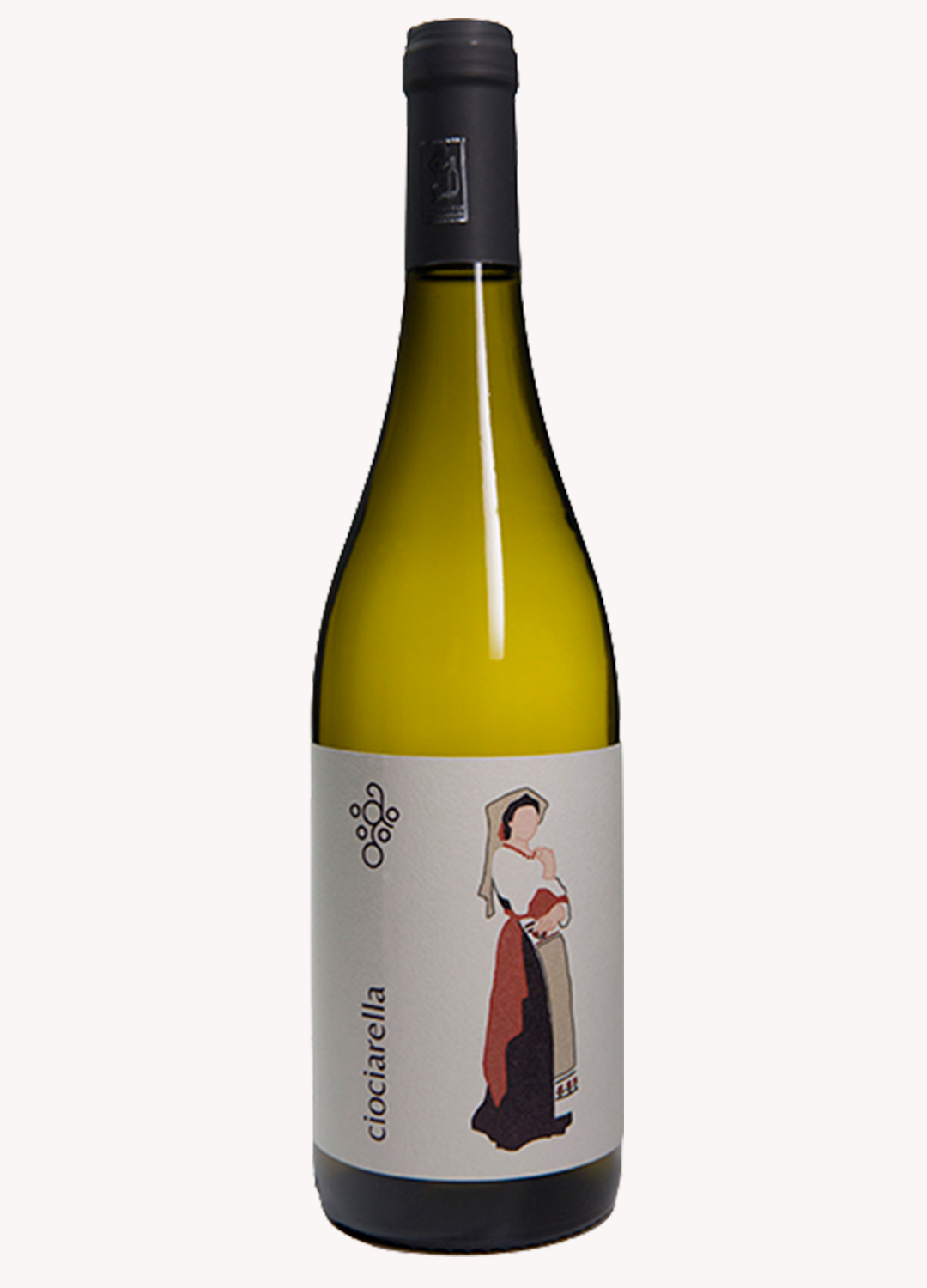 Bottiglia Passerina del Frusinate Ciociarella IGT Alberto Giacobbe —
vino bianco Passerina viti 40 anni Ciociaria Frosinone Lazio