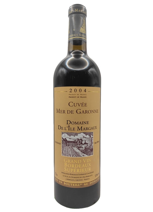 vino Bordeaux Superieur Rouge Mer De Garonne cantina l'ile margaux