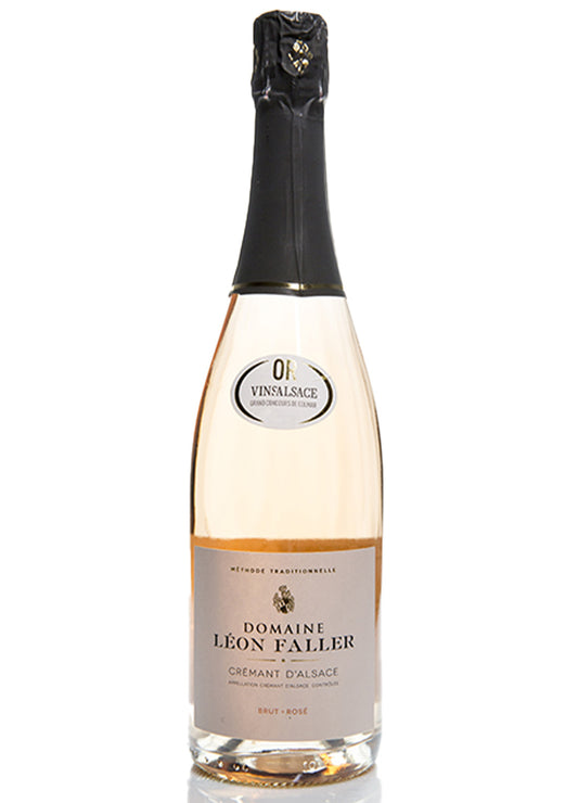 Cremant d'Alsace Brut Rose Methode Traditionelle della Cantina Leon Faller