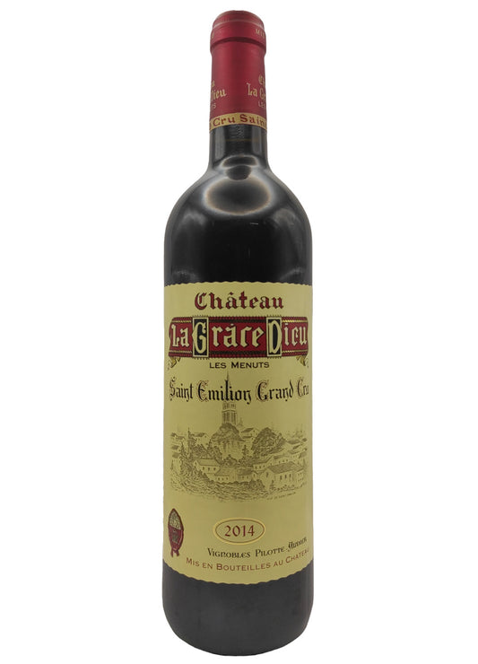 Saint Emilion Grand Cru Chateau Les Menuts cantina la Grace Dieu