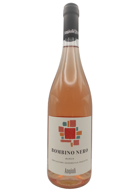 Vino rosato bombino nero della cantina Angiuli Donato