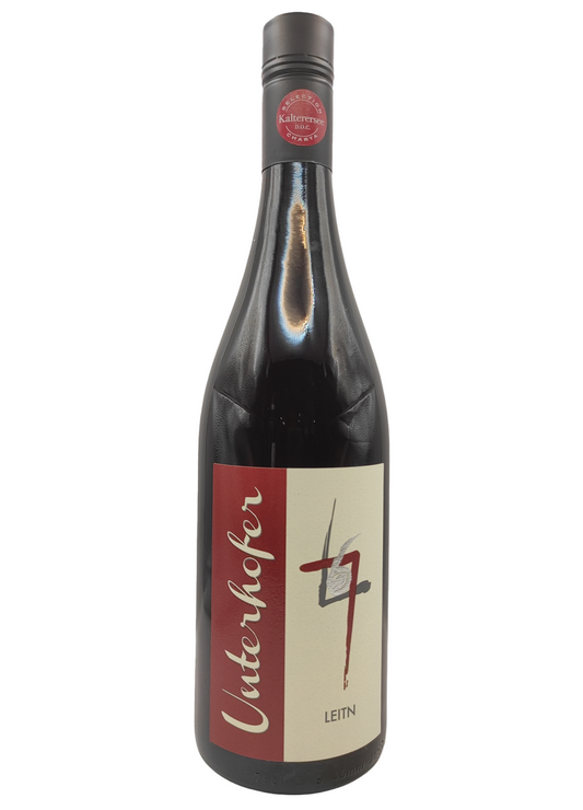 Bottiglia Lago di Caldaro Classico Superiore Leitn DOC Unterhofer — 
vino rosso Schiava vecchie viti Caldaro Alto Adige