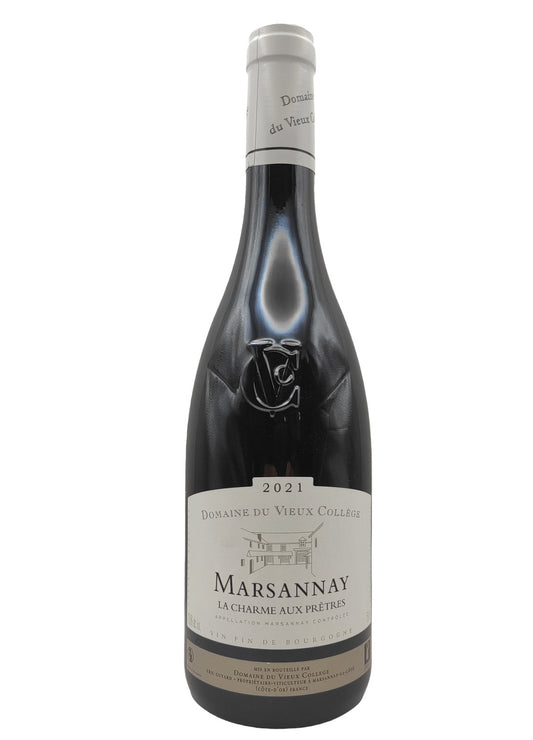 Vino marsannay rouge la charme aux pretres cantina vieux college