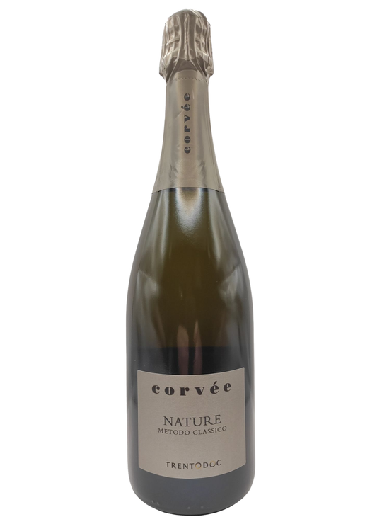 Bottiglia Trentodoc Nature Metodo Classico Corvée — spumante 
Chardonnay zero dosaggio Val di Cembra Trentino
