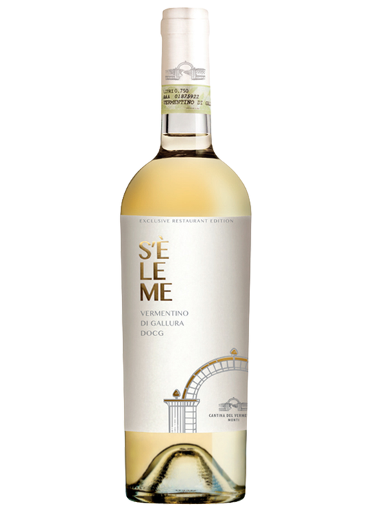 Bottiglia Vermentino di Gallura S'Éleme DOCG 2025 Cantina 
del Vermentino di Monti — vino bianco Vermentino Gallura Sardegna